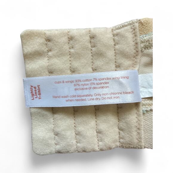 Cacique by Lane Bryant Totally Smooth Lightly Lined Full Coverage Floral Bra 46C - Picture 4 of 4